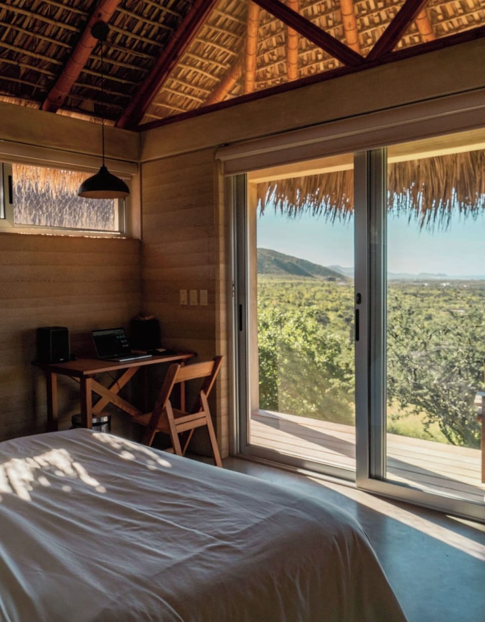 Luxury Cabin, Ocean View | Hypo-allergenic bedding, in-room safe, iron/ironing board, free WiFi