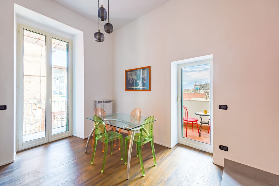 Apartment (3 Bedrooms) | Living area | 32-inch Smart TV with cable channels