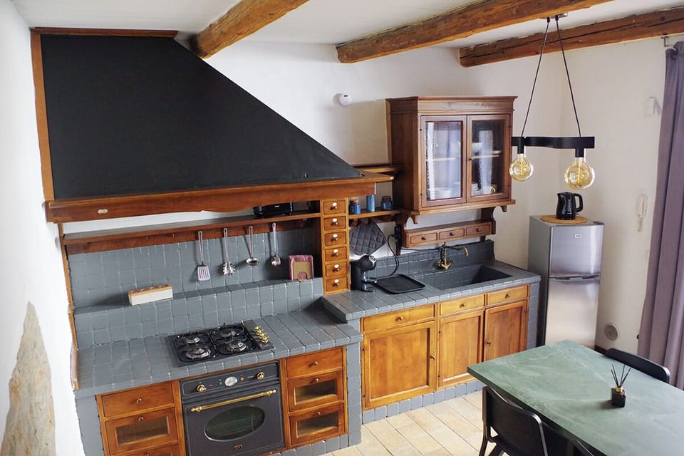 Family Apartment, Patio, Courtyard View | Private kitchen