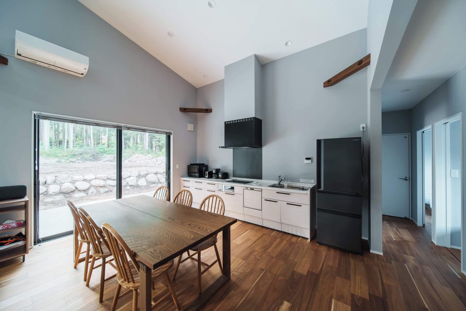 Chalet, Patio | Private kitchen