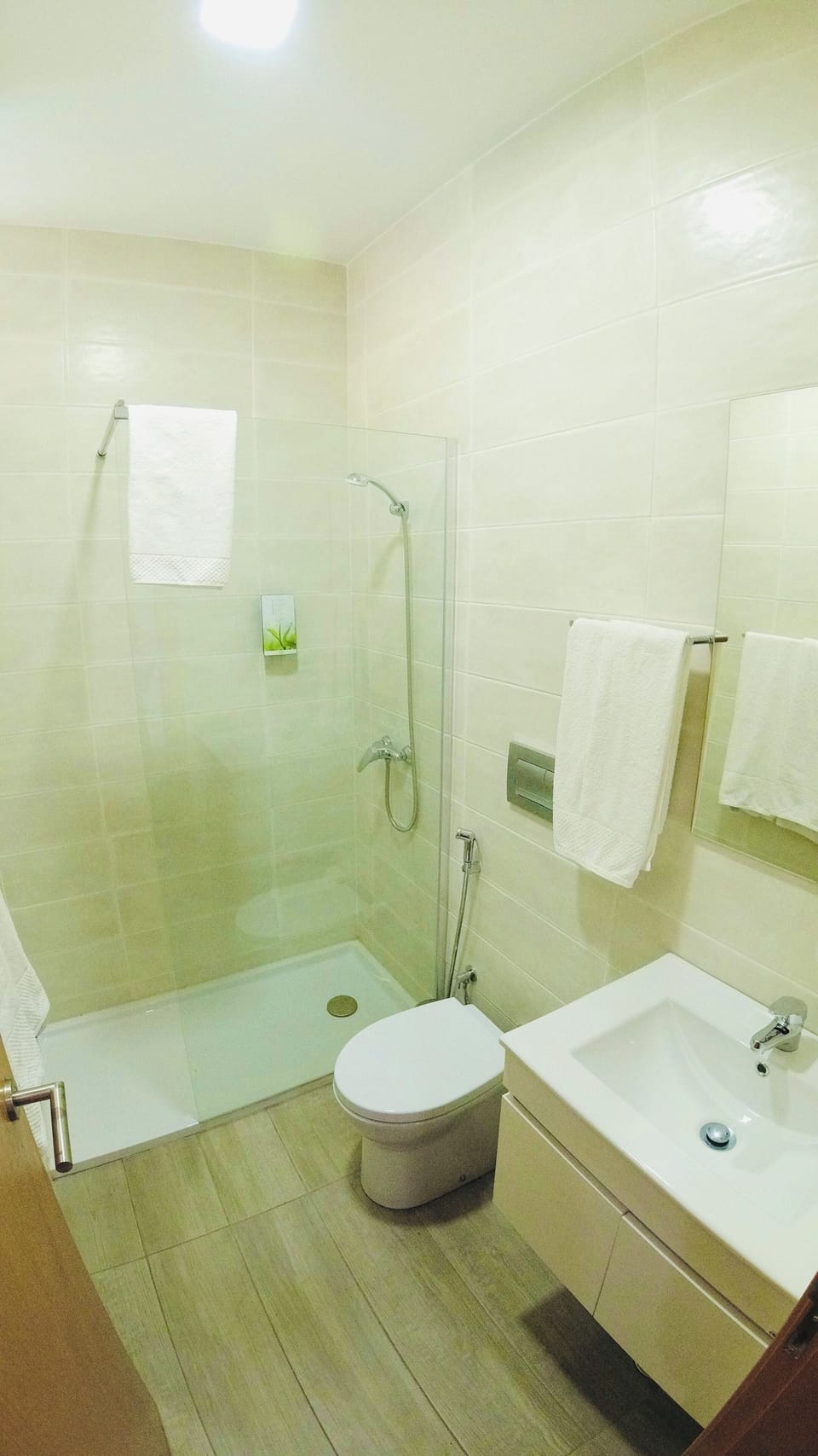 Family Suite, Patio, Mountain View | Bathroom | Shower, slippers, towels, soap