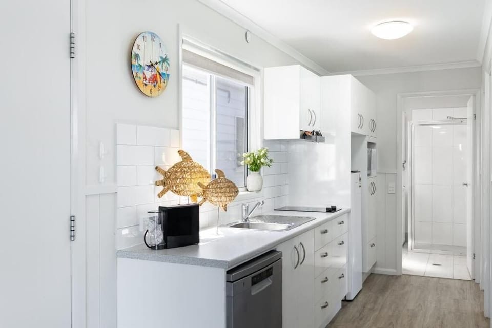 Family Room, Balcony, River View | Private kitchen