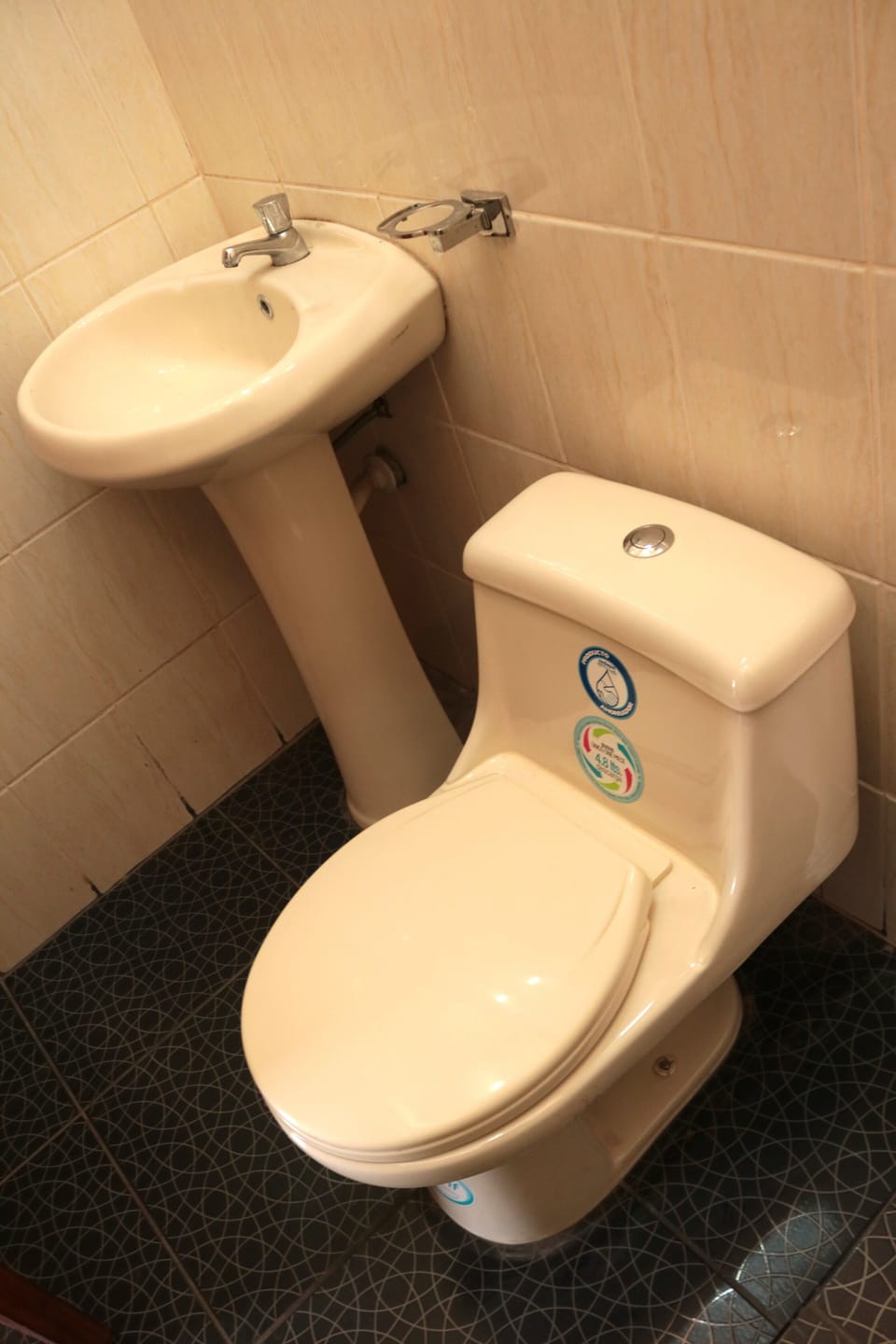 Comfort Room | Bathroom | Shower, towels, soap, toilet paper