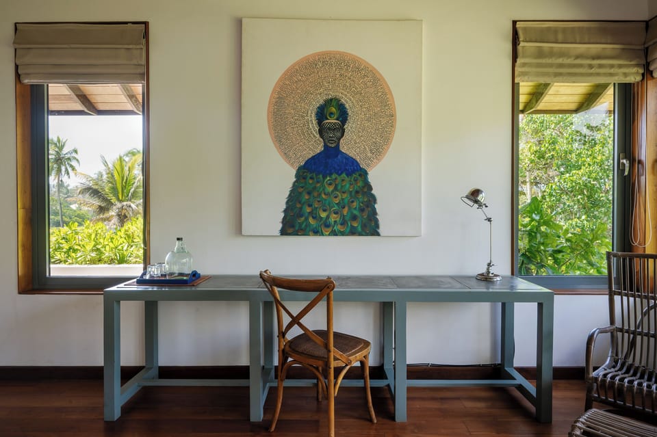 Villa, 5 Bedrooms, Beach View | Interior