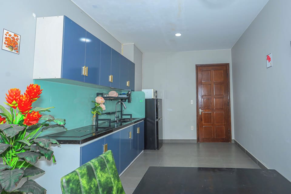 Deluxe Penthouse, 2 Bedrooms, Sea View | Private kitchen