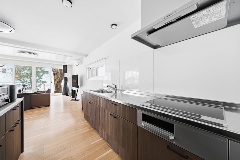 Apartment | Private kitchen | Fridge, microwave, stovetop, cookware/dishes/utensils