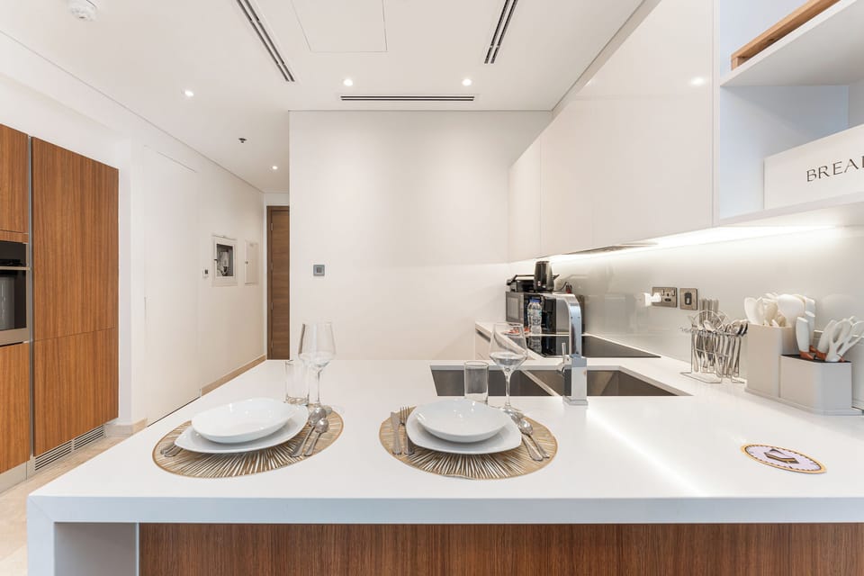 Exclusive Studio, Non Smoking, Sea View | Private kitchen | Full-size fridge, microwave, oven, stovetop