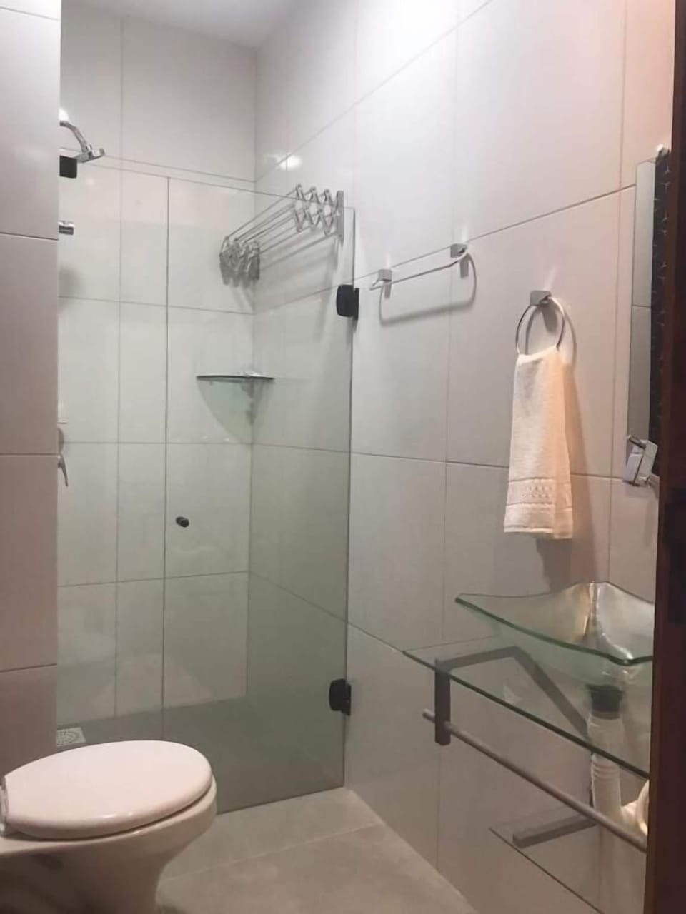 Free toiletries, hair dryer, towels, soap
