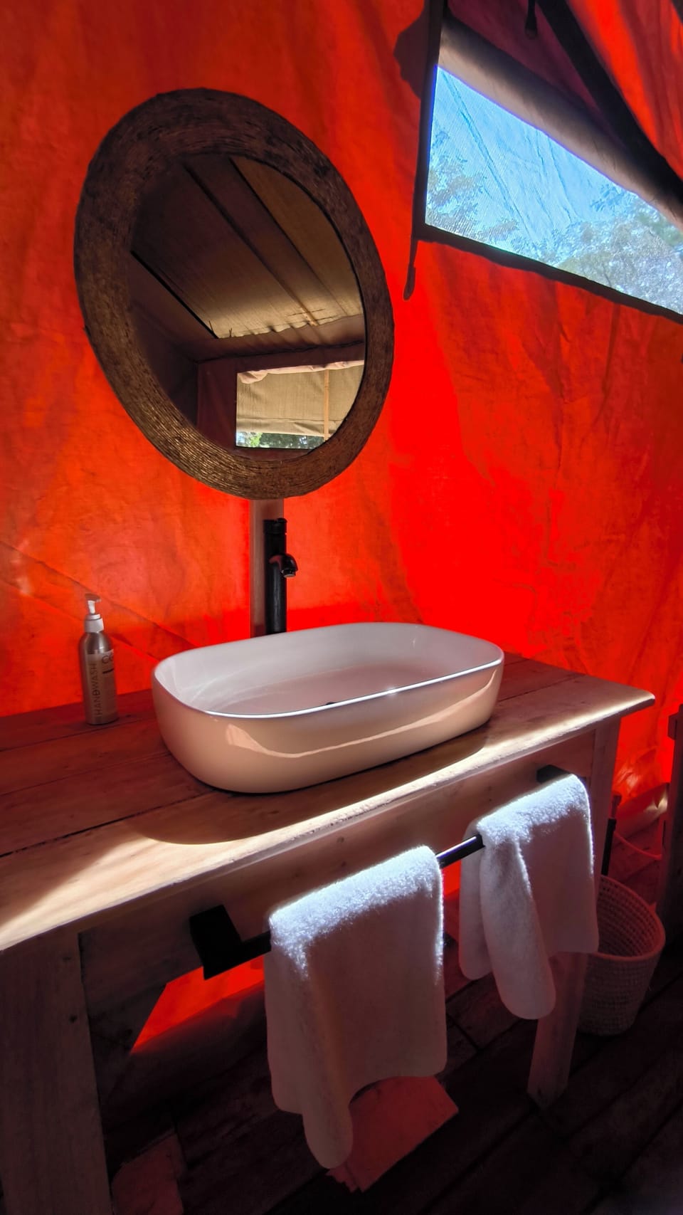 Exclusive Tent | Bathroom | Shower, towels, toilet paper
