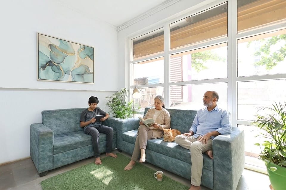 Lobby sitting area