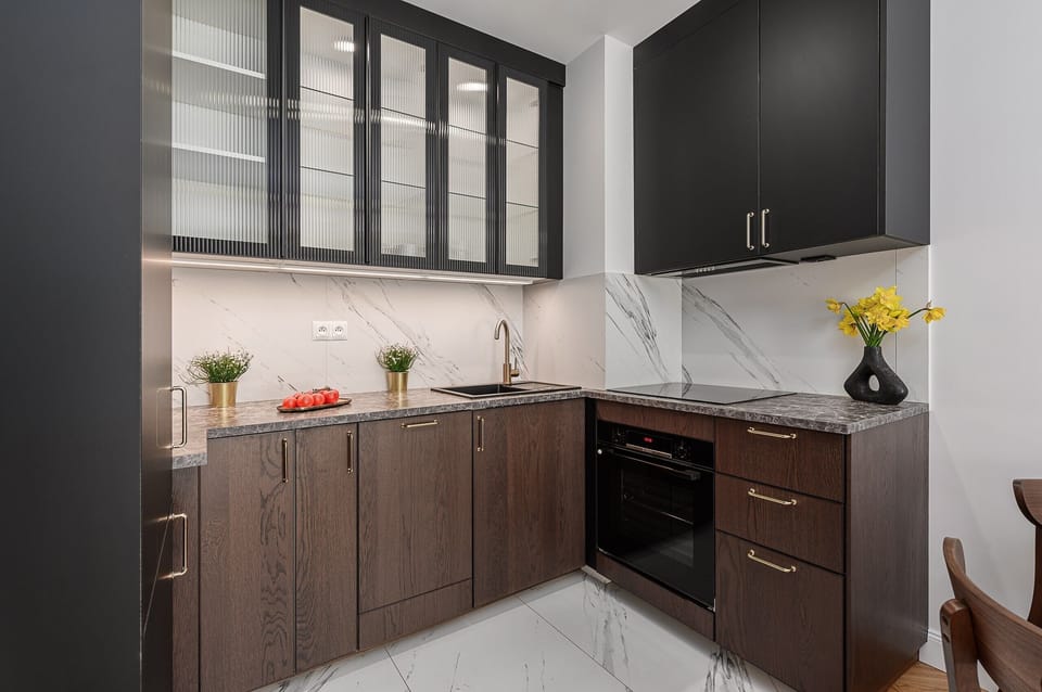 Comfort Apartment, Balcony, Courtyard View | Private kitchen