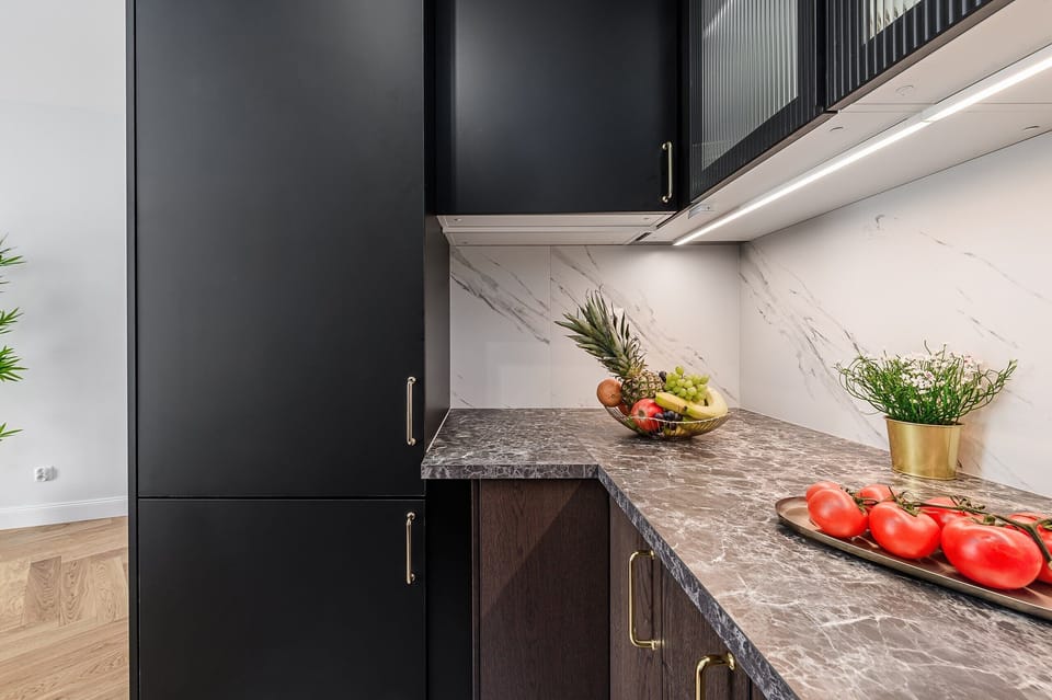 Comfort Apartment, Balcony, Courtyard View | Private kitchen