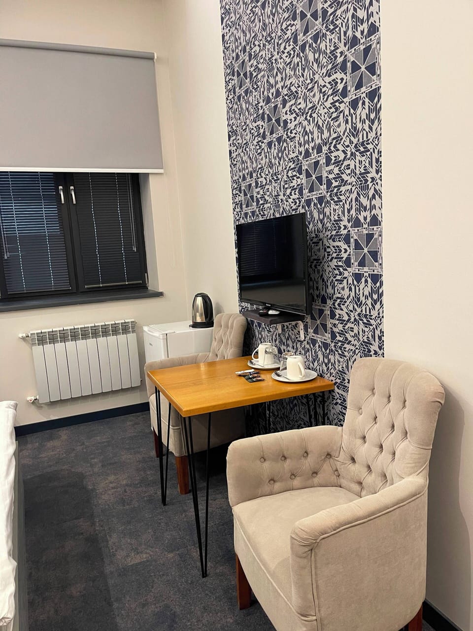 Standard Double Room | Living area | 30-cm Smart TV with digital channels