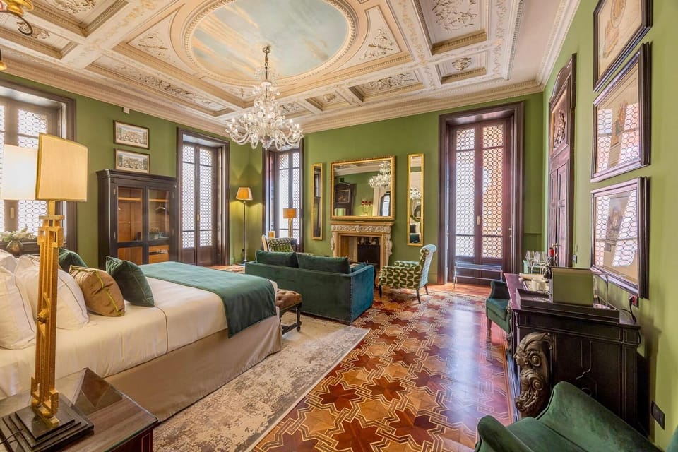 Premier Suite, 1 King Bed, Balcony | In-room safe, individually decorated, individually furnished