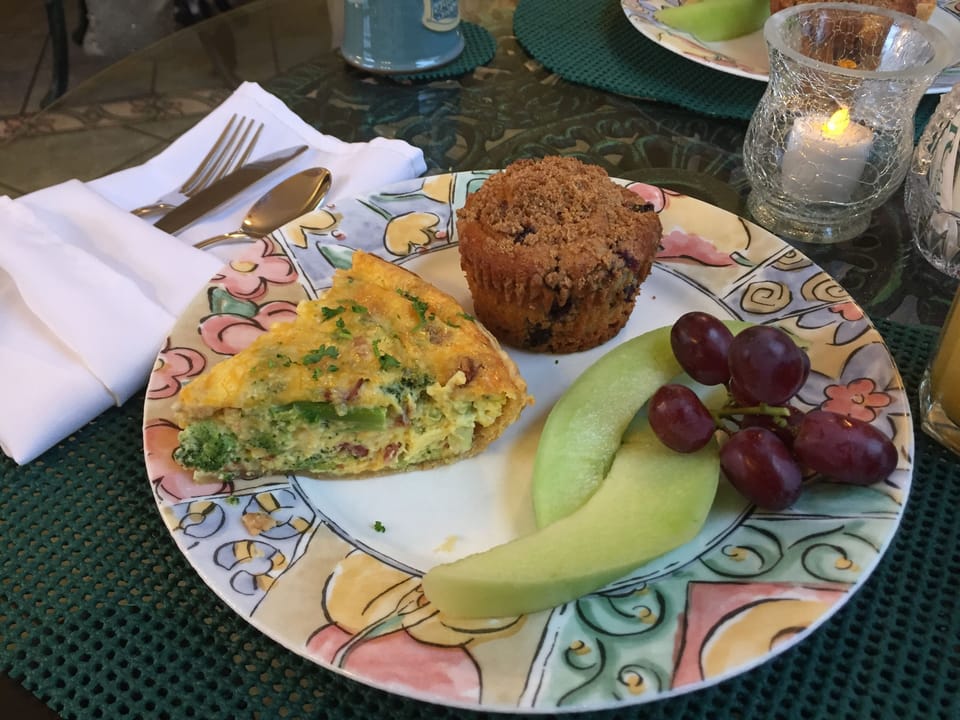 Free daily full breakfast