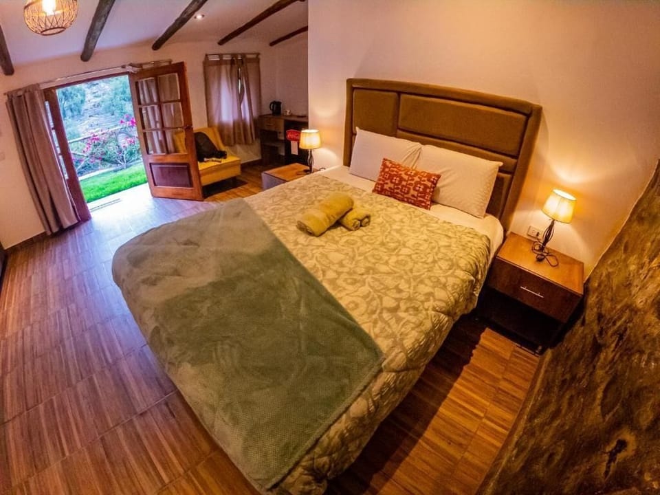 Double Room, Balcony, Garden View