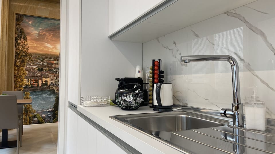 Shared fridge, microwave