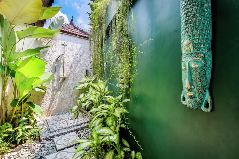 Villa, 3 Bedrooms, Private Pool | Bathroom | Separate tub and shower, deep soaking tub, rainfall showerhead