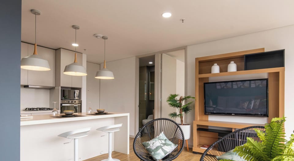 Apartment, Balcony, City View | Interior