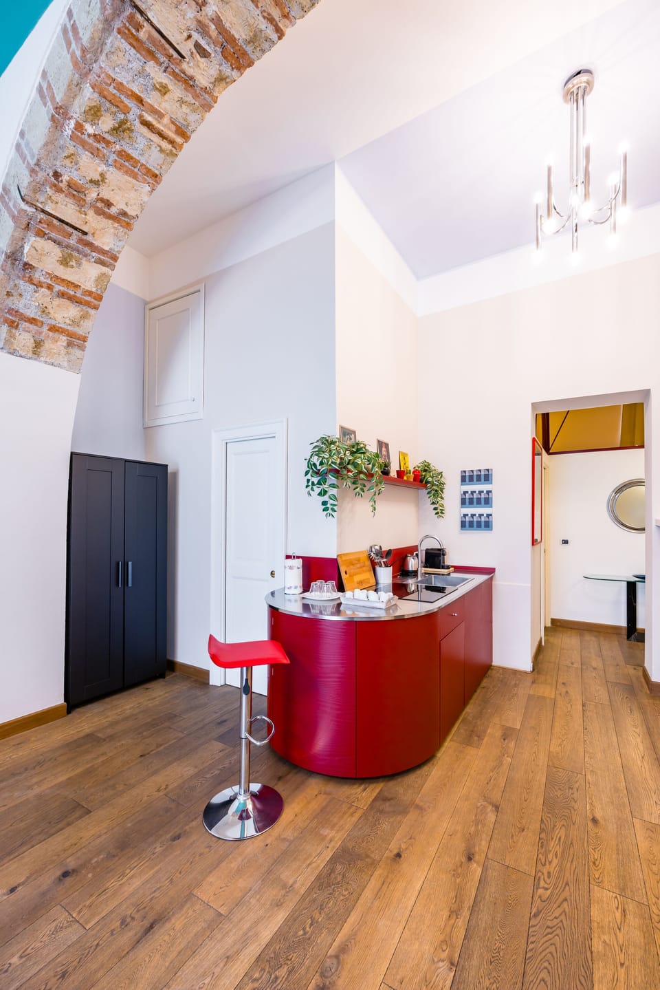 Apartment (1 Bedroom) | Private kitchen | Espresso maker, electric kettle