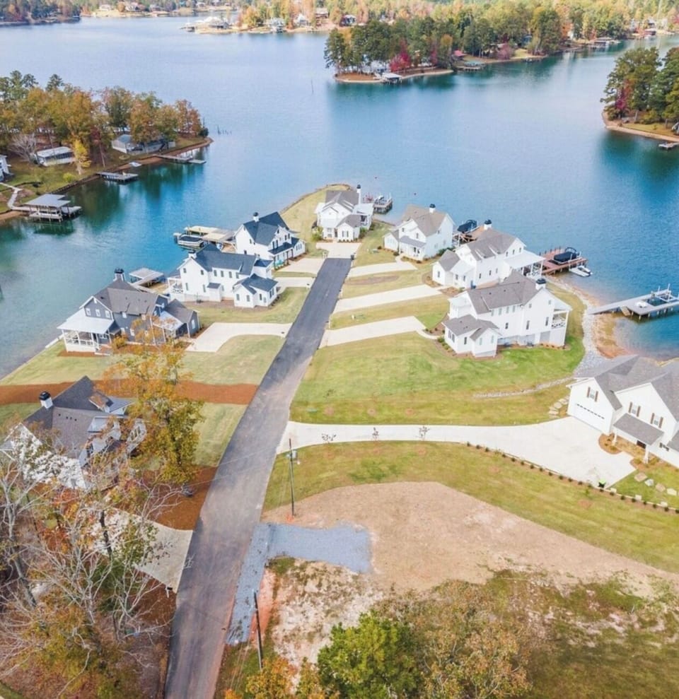 House, Balcony, Lake View | Aerial view