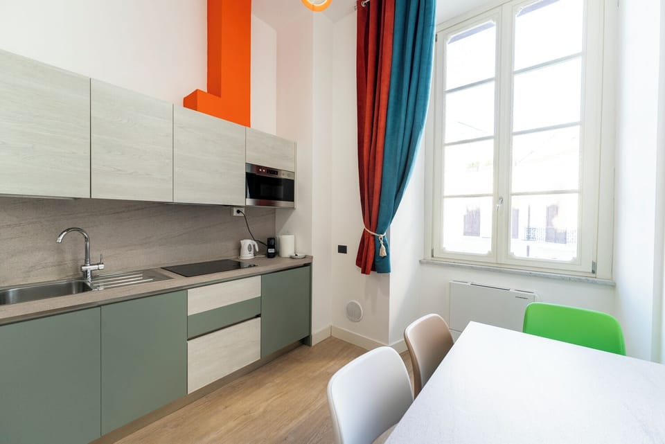 Apartment (1 Bedroom) | Private kitchen | Microwave, oven, electric kettle
