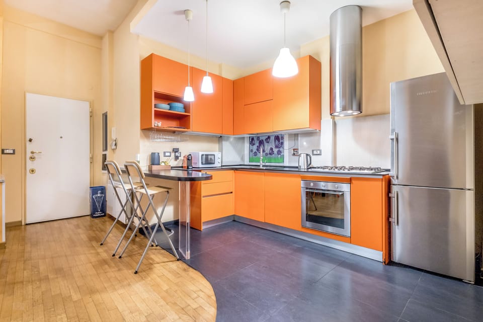 Apartment (2 Bedrooms) | Private kitchen | Espresso maker, microwave, oven, stovetop