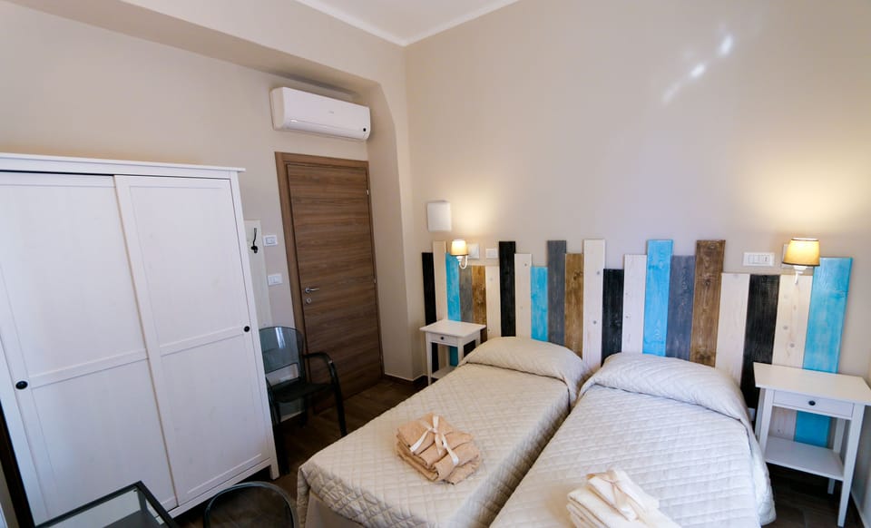 Double Room | Down comforters, desk, blackout drapes, free WiFi