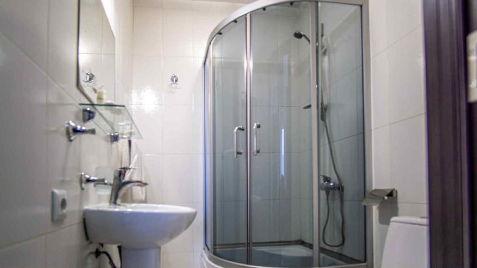 Free toiletries, hair dryer, slippers, bidet