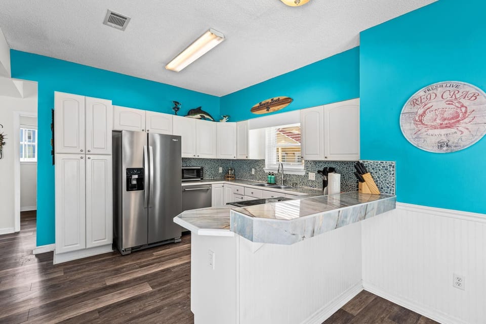 House, Multiple Beds (The Salty Pelican) | Private kitchen