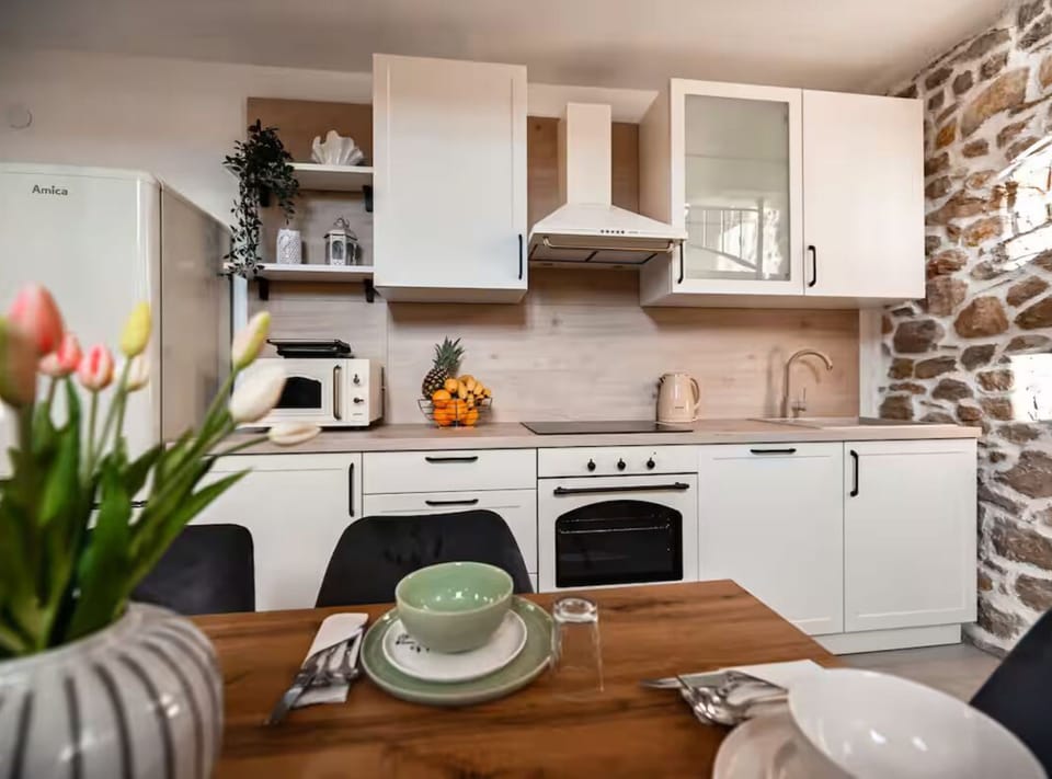 House (Two Bedroom Holiday Home) | Private kitchen | Fridge