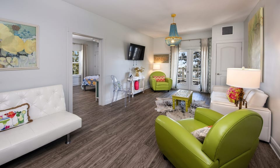 Suite, 1 King Bed, Balcony, Beach View | Free WiFi
