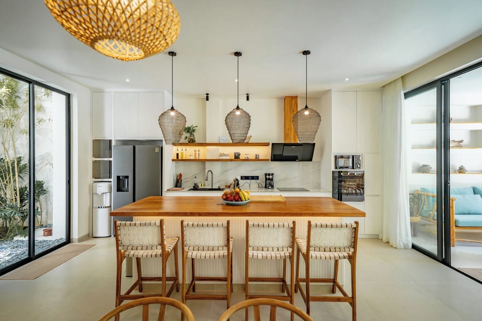 Villa, 3 Bedrooms, Private Pool, Pool View | Private kitchen | Coffee/tea maker