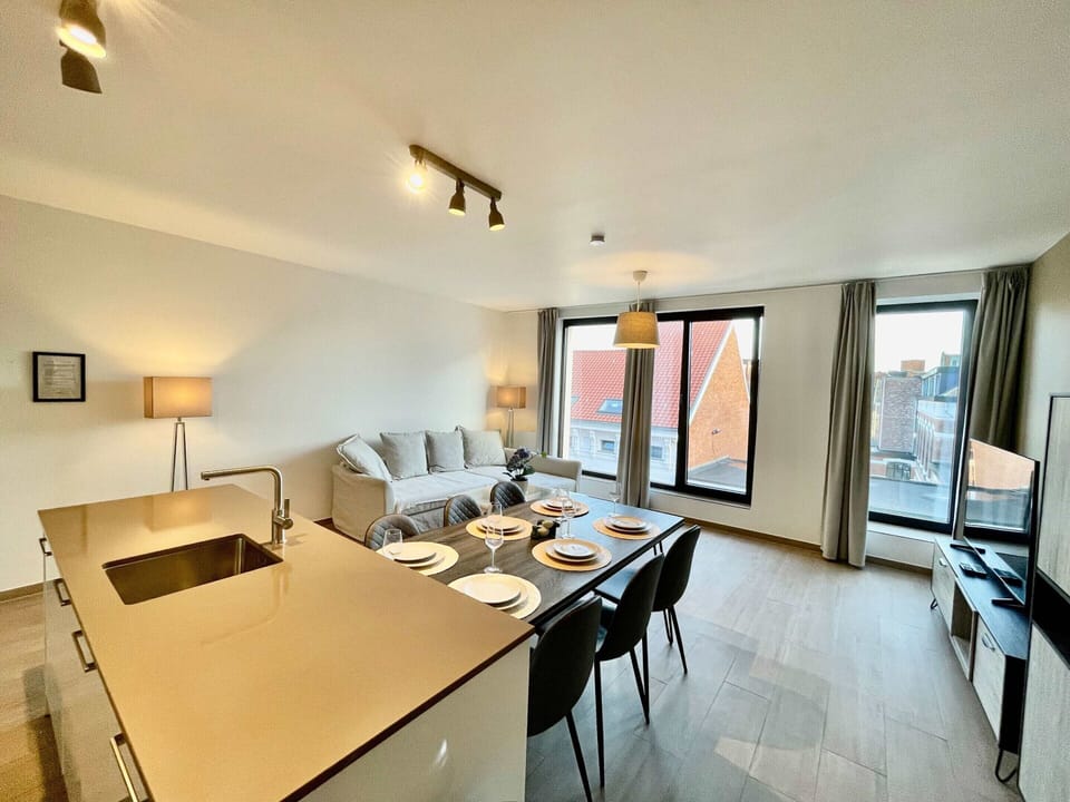 Apartment | Private kitchen | Cleaning supplies