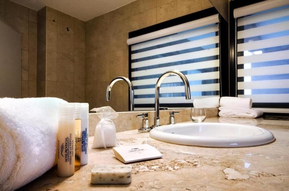 Soap, shampoo, toilet paper