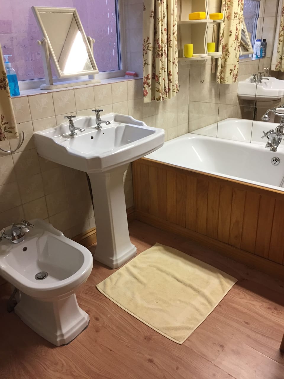 Towels, toilet paper