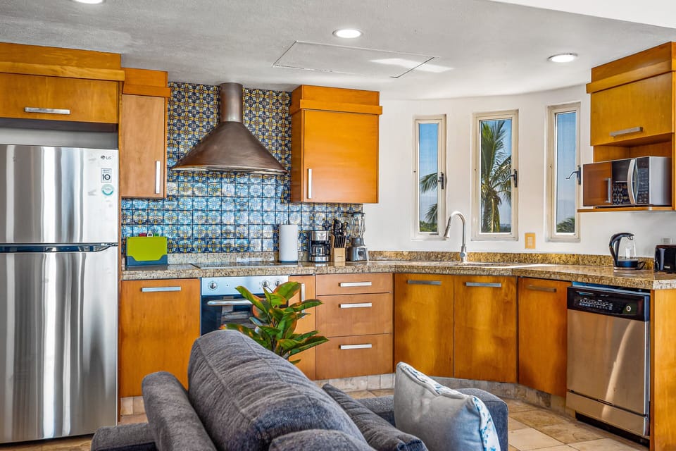 Condo, Multiple Beds, Pool Access, Beach View (Nitta Condo # 408 Penthouse) | Private kitchen