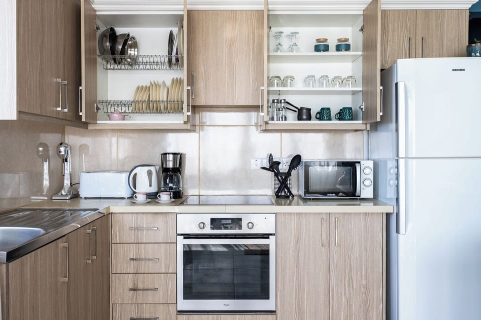 Apartment, 1 Double Bed with Sofa bed, Kitchen, City View | Private kitchen