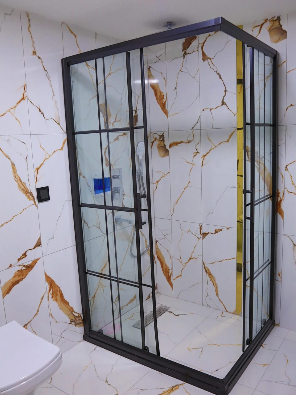 Family Room, Pool View | Bathroom | Shower, hair dryer, slippers, towels