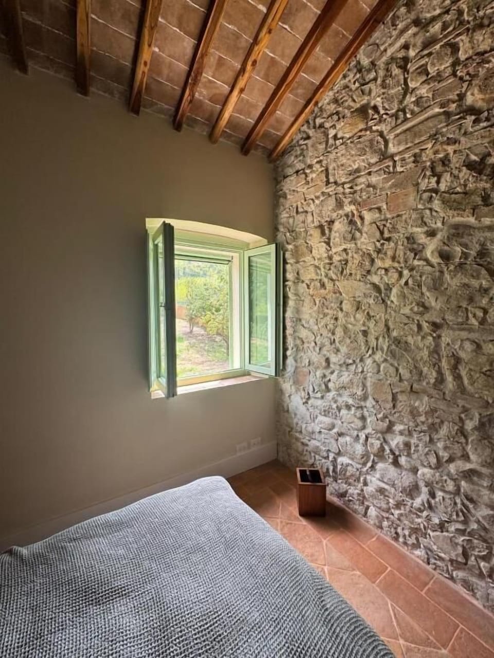 Classic Double Room, Vineyard View | Frette Italian sheets, premium bedding, down comforters, pillowtop beds