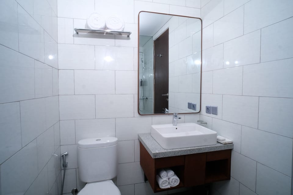 Deluxe Double or Twin Room | Bathroom