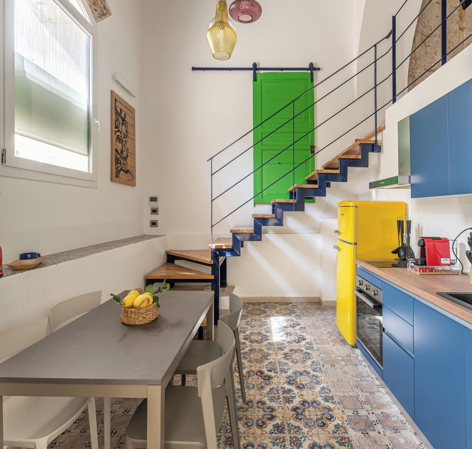 Duplex, 1 Bedroom | Private kitchen | Espresso maker, coffee/tea maker, electric kettle