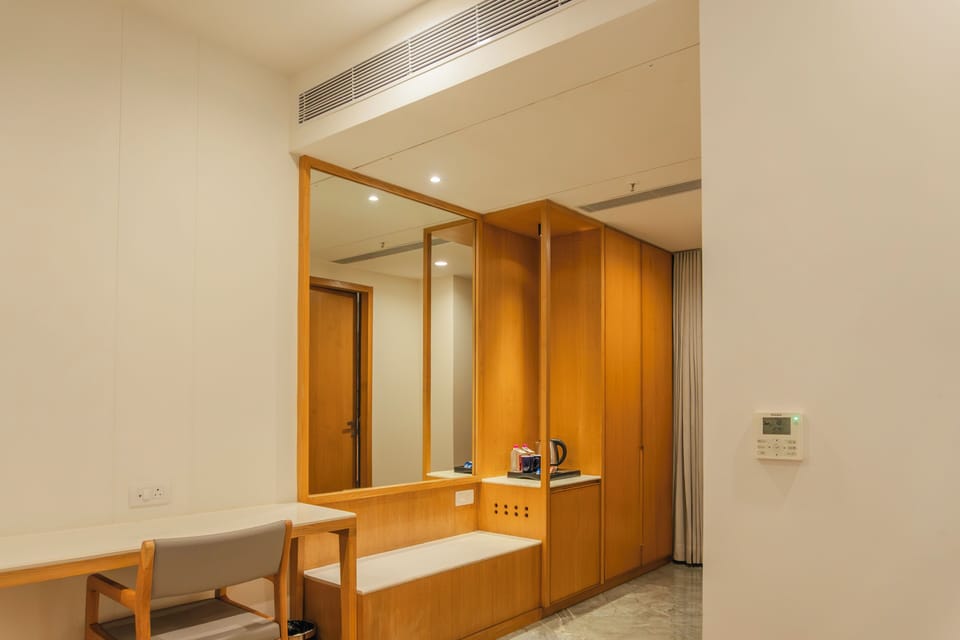 Minibar, desk, iron/ironing board, free WiFi