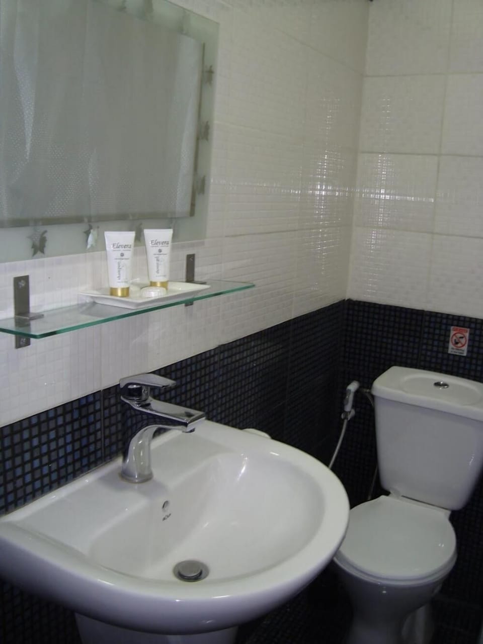 Shower, free toiletries, hair dryer (on request), towels