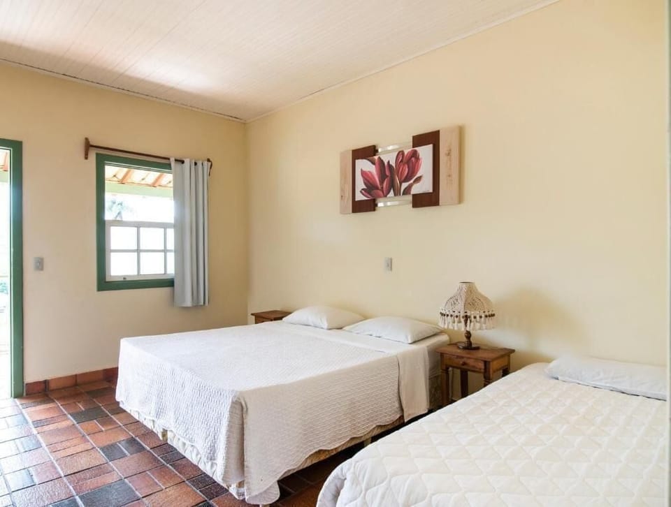 Standard Triple Room, Garden View | Minibar, desk, free WiFi