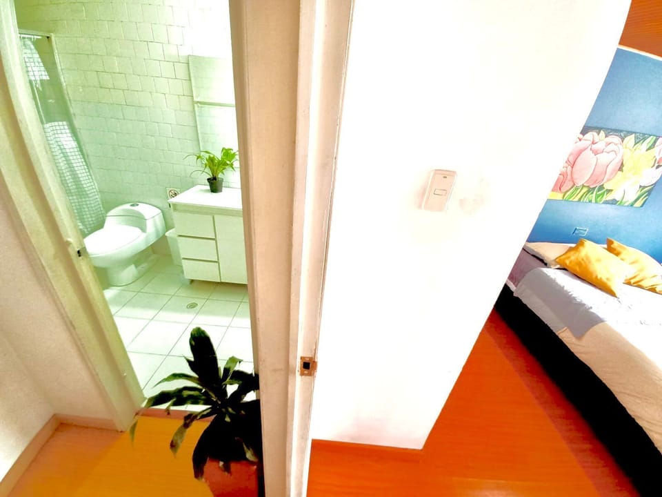 Double Room, Non Smoking | Bathroom | Shower, towels, soap, toilet paper