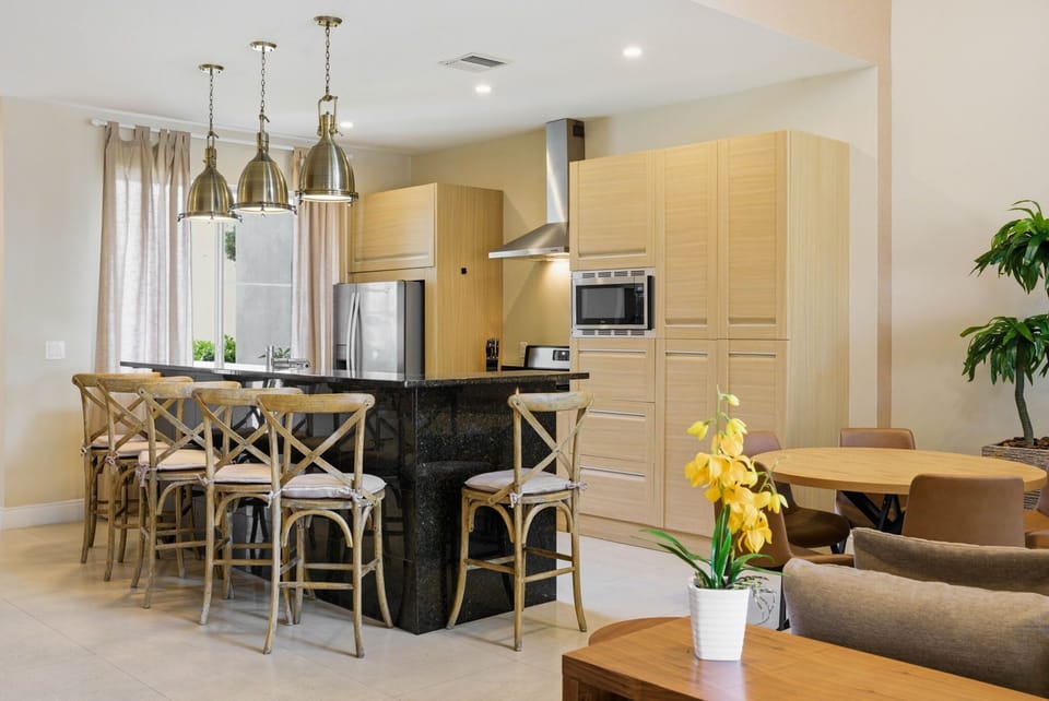 Villa (3 Bedrooms) | Private kitchen | Microwave, oven, stovetop, dishwasher