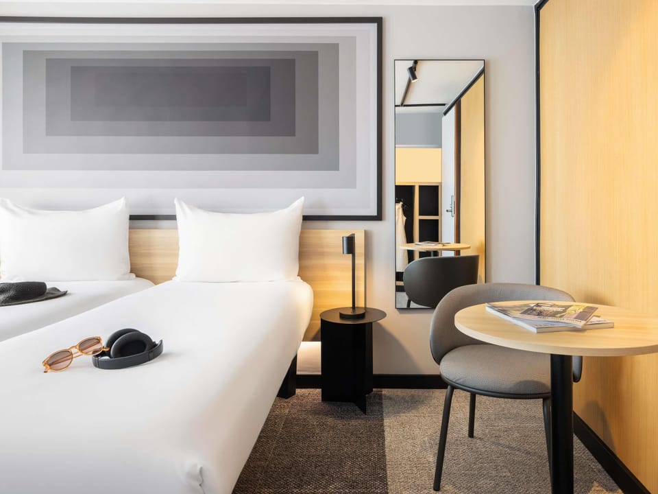Standard Twin Room, 2 Twin Beds | In-room safe, desk, soundproofing, free WiFi