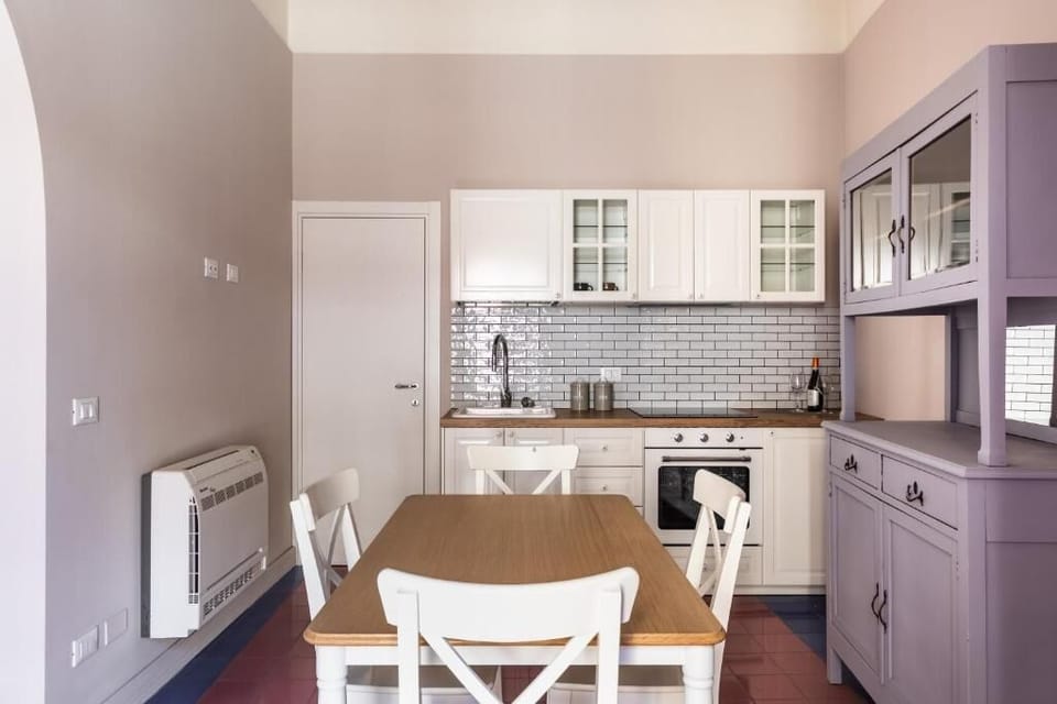 Premium Apartment, Balcony | Private kitchen | Espresso maker, coffee/tea maker, electric kettle, cleaning supplies