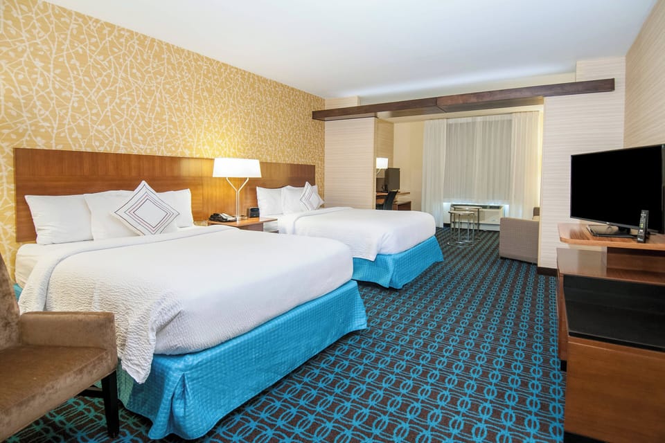 In-room safe, desk, laptop workspace, iron/ironing board